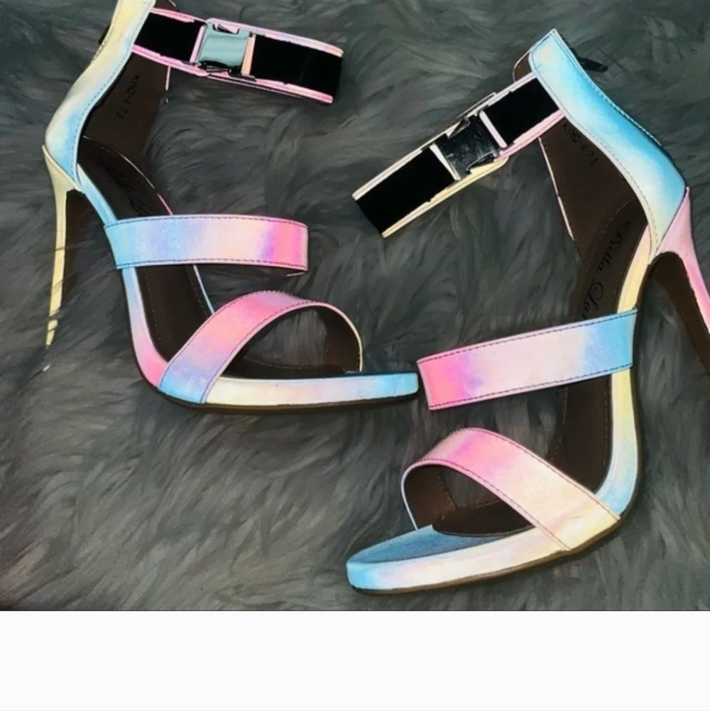 Colorful Gradient High Heels
